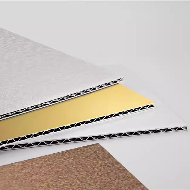 源头厂家三维板防火A级铝波纹芯复合铝板外墙装饰工程铝三维板