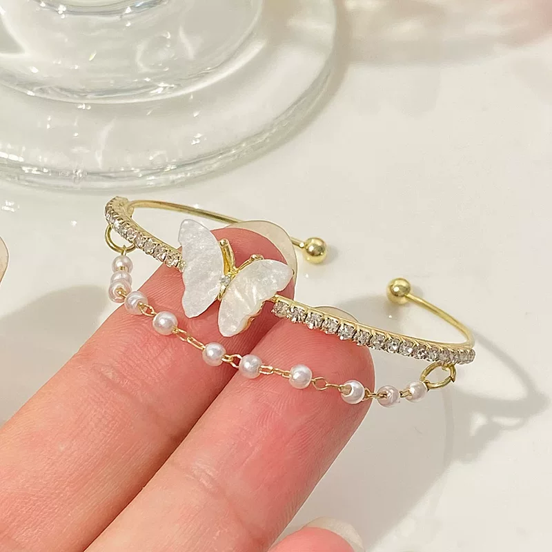 Bracelet, copper jewelry Korean light-luxury style, delicate adjustable design
