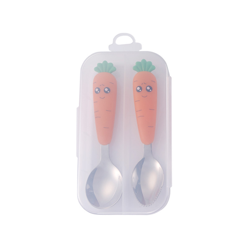 숟가락 + 긁는 숟가락 + 보관함