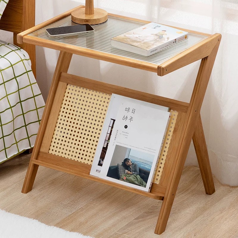 Simple Side Table, Small Coffee Table, Bedside Table, Changhong Panel Sofa, Mini Corner Table, Creative Movable Storage Shelf