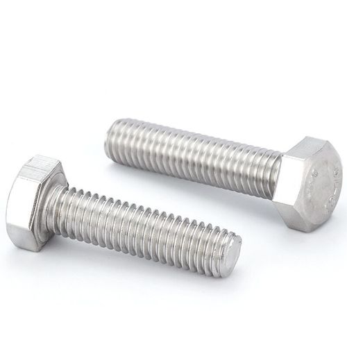 Factory direct sale 2205 stainless steel hexagonal external screw full thread M6 M8 M10 M12 M14 M16