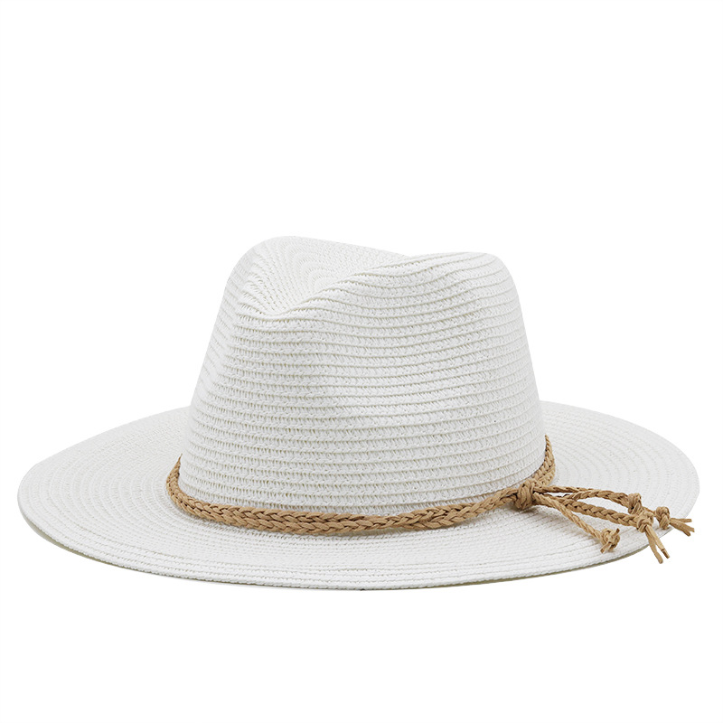 Women's Simple Style Classic Style Bow Knot Flat Eaves Straw Hat display picture 2