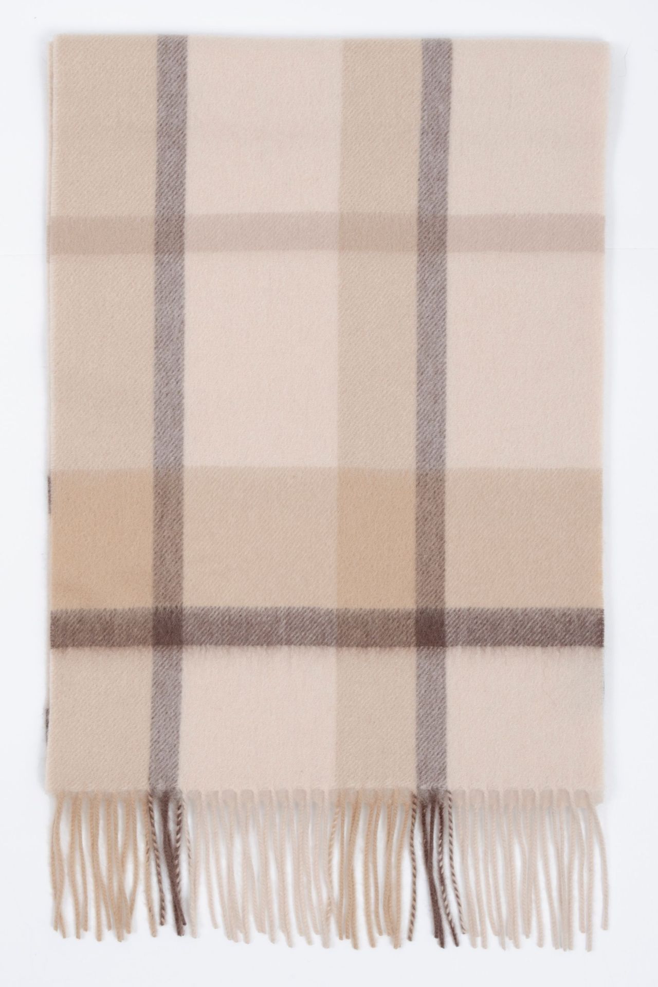 Mongolia interior puro cachemir lana de lana teñida en hilo a cuadros ondas de agua otoño e invierno bufanda para hombres y mujeres