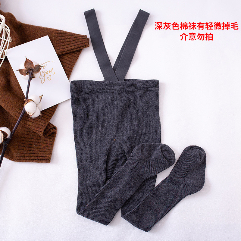 Pantalones de levantamiento de pesas de comercio exterior pantimedias de bebé primavera celebridad de Internet polainas de bebé cintura alta protección del vientre pantalones de la Liga mono calcetines de los niños