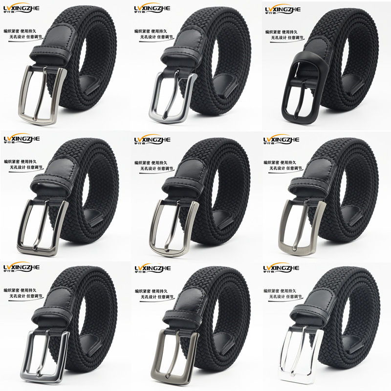 elastic woven belt for leisure