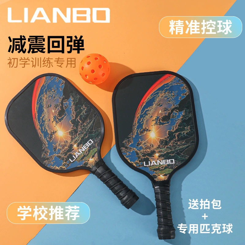 Набор ракеток для pickleball, детская и взрослая ракетка, поплавковый стекловолокнистый профессиональный набор