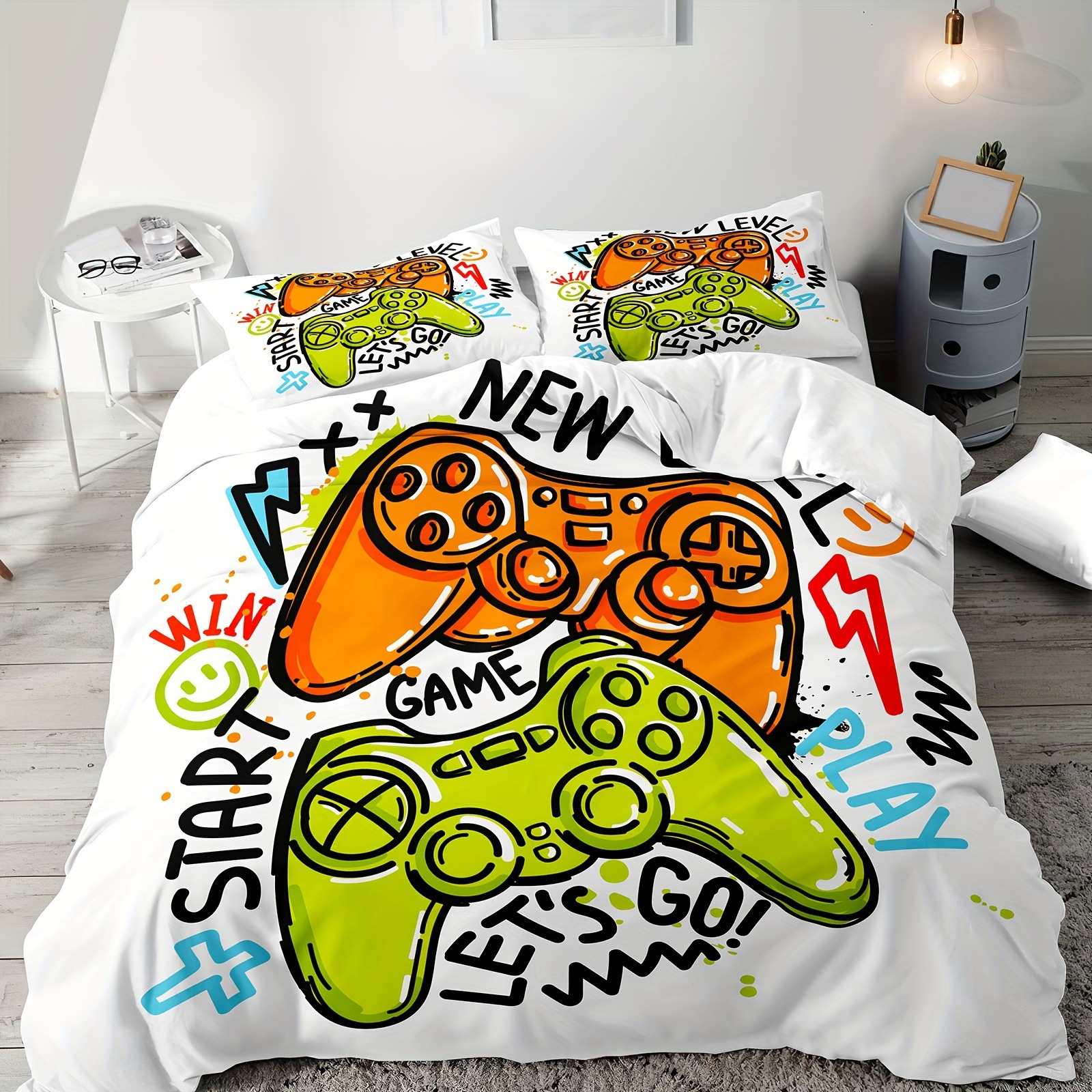 Textil doméstico transfronterizo abrasivo digital impresión quilt kit retro mango de juego fuente fábrica asume TEMU / JIT