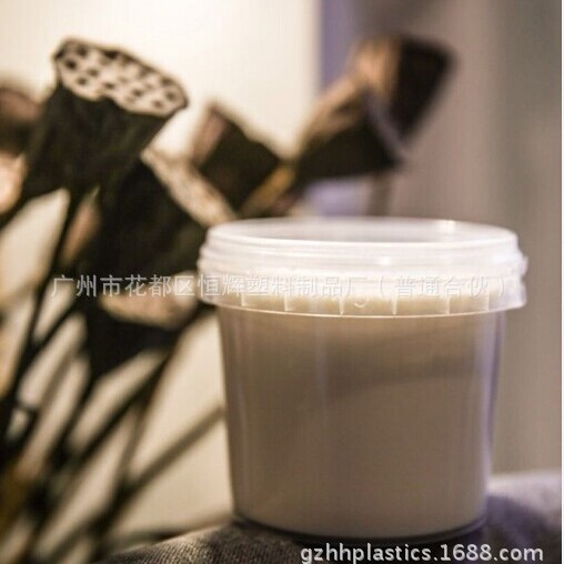 工厂500ML酸奶蜂蜜果酱水果小零食桶PP食品级压盖密封价格美丽