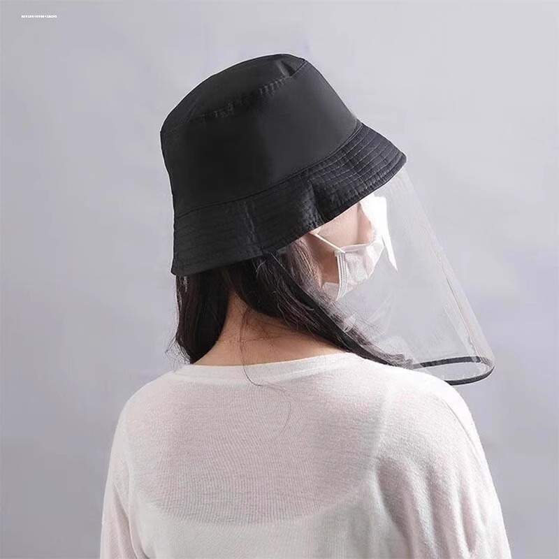 炒菜面罩防油烟做饭面具防油溅厨房烧菜防护罩女款帽子女遮脸|undefined