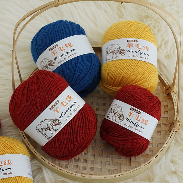 Wool woolen wool 290 wool thread acrylic blended hand yarn