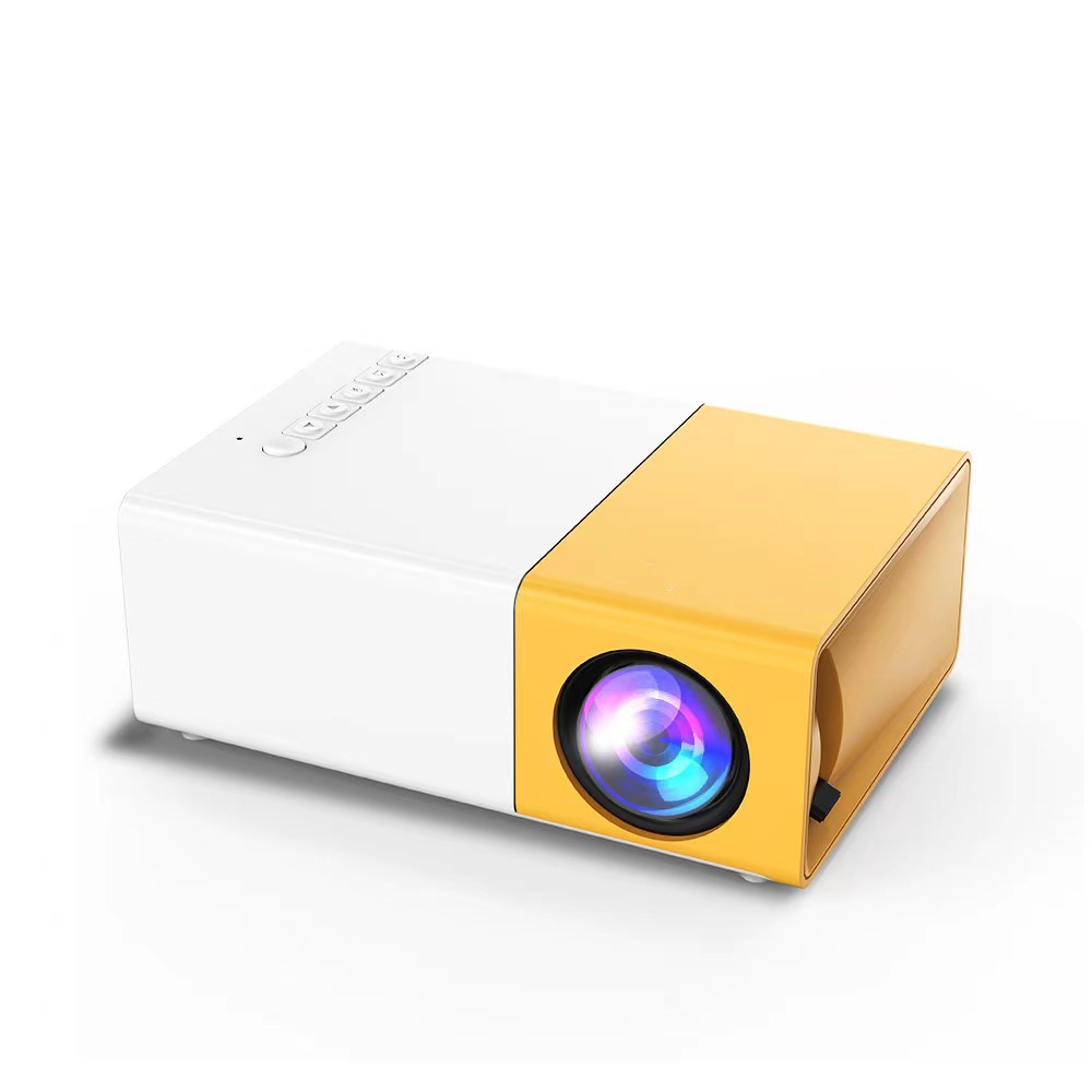 720P Portable Projector Supports 1080P Screen Mirroring, Large Screen Projection for Home Cinema
