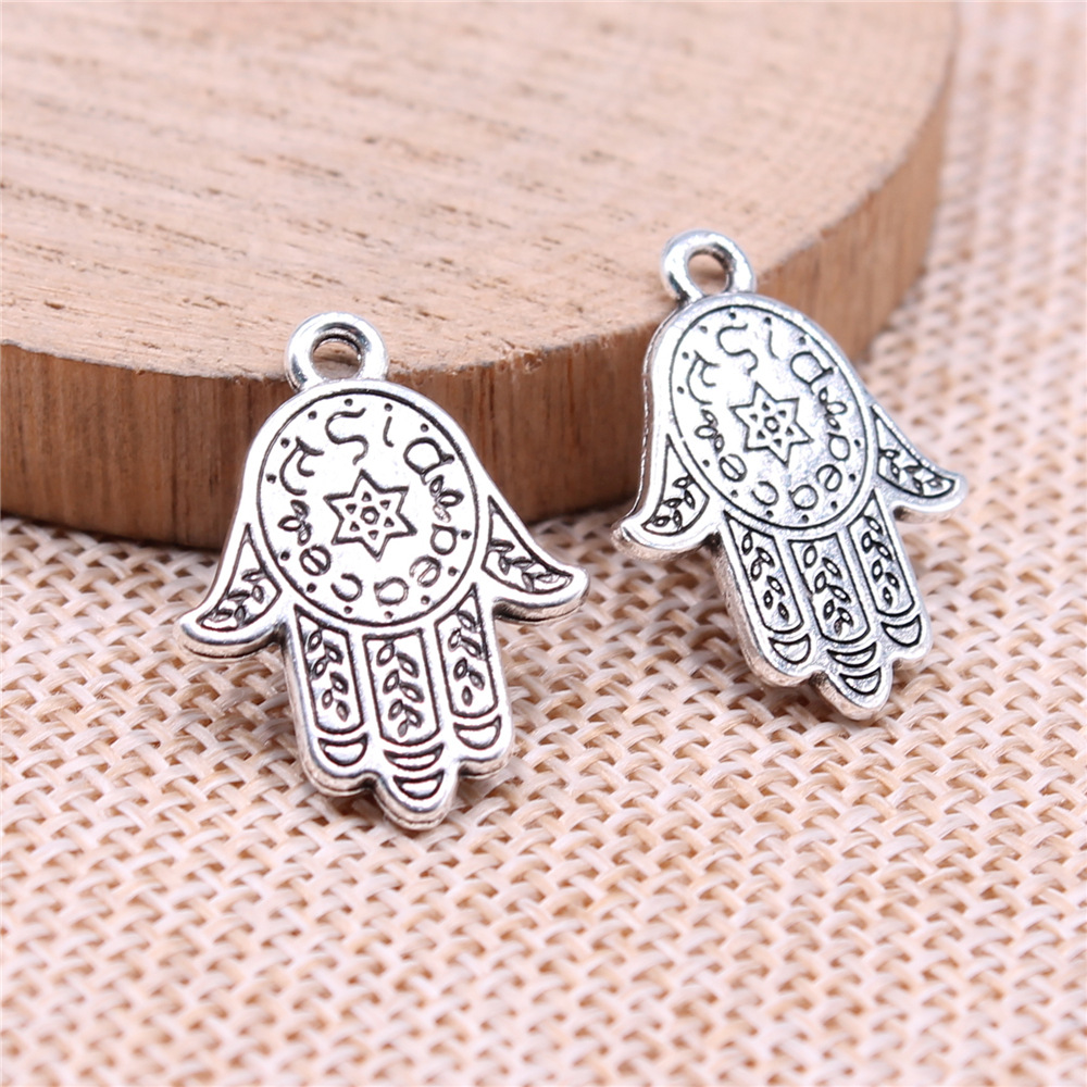 1 Piece Simple Style Palm Alloy Plating Pendant Jewelry Accessories display picture 1