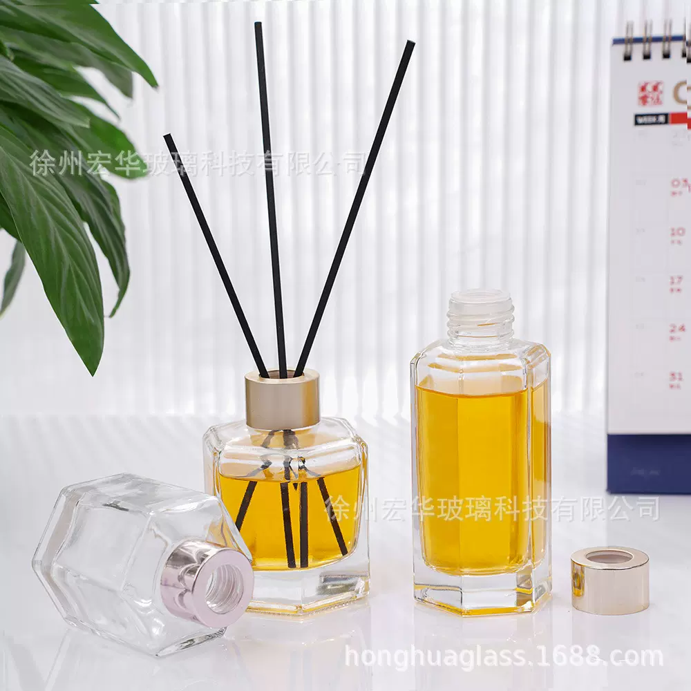 香薰瓶 玻璃香薰瓶 扩香瓶 香薰瓶空瓶高级 香薰挥发瓶