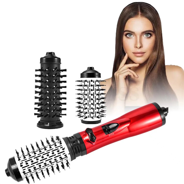 Peine secador de pelo automático transfronterizo para rizar y alisar, peine secador de pelo multifuncional dos en uno, temperatura constante, peine de aire caliente esponjoso y no dañino