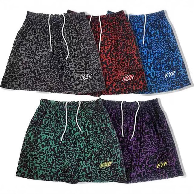 New Hot-Selling Exe American Style Knee-Length Sports Basketball Shorts Casual Quarter Pants Mesh Quick-Drying Three-Point Leopard Print New Hot-Selling Exe American Style Knee-Length Sports Basketball Shorts Casual Quarter Pants Mesh Quick-Drying Three-Point Leopard Print