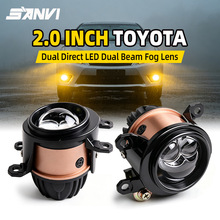 SANVI�羳2��F22����˫ֱ�����LED����͸��12V������ˮԶ��һ��
