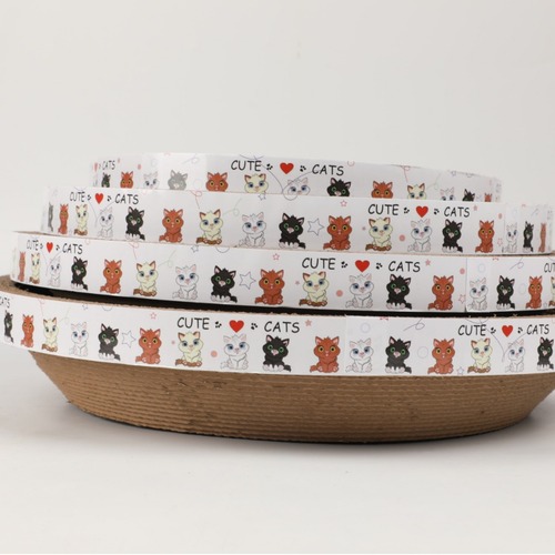 Cat scratch board, cat bed, nail grinder, cat claw board, corrugated paper, cat supplies, cat bowl, bowl-shaped cat toy