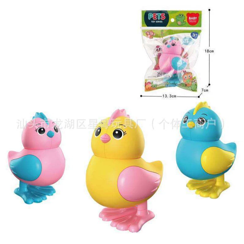 Заводная мультяшная игрушка для мальчиков и девочек, 4–6 лет