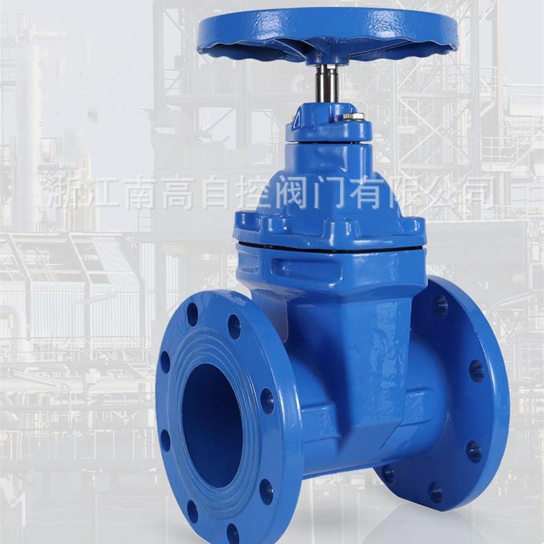 Z45X-16Q DN100 球墨铸铁闸阀 法兰铸铁软密封闸阀南高阀门
