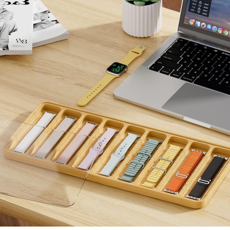 Wooden Watch with Display Box Watch Storage Bracelet Multi-compartment Storage Box Bamboo/Wood Acrylic Cover Storage Wooden Box Wooden Watch with Display Box Watch Storage Bracelet Multi-compartment Storage Box Bamboo/Wood Acrylic Cover Storage Wooden Box
