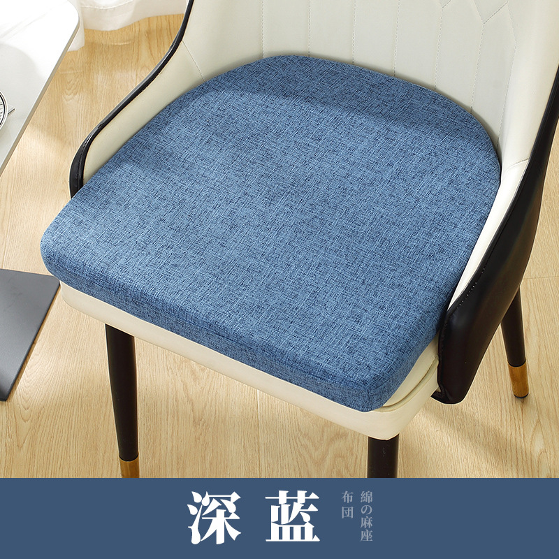 면 및 린넨 스폰지 패드-다크 블루