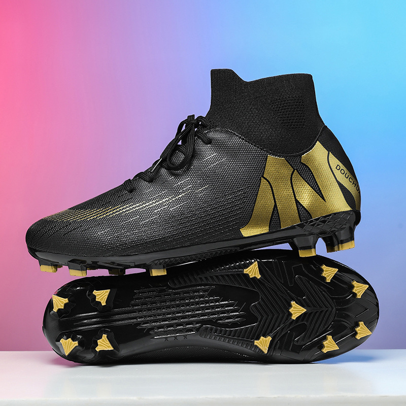 Zapatos de fútbol de edad media y alta, zapatos de entrenamiento de fútbol de niños y niñas, zapatos de fútbol de competición de hombres, zapatos de fútbol transfronterizos