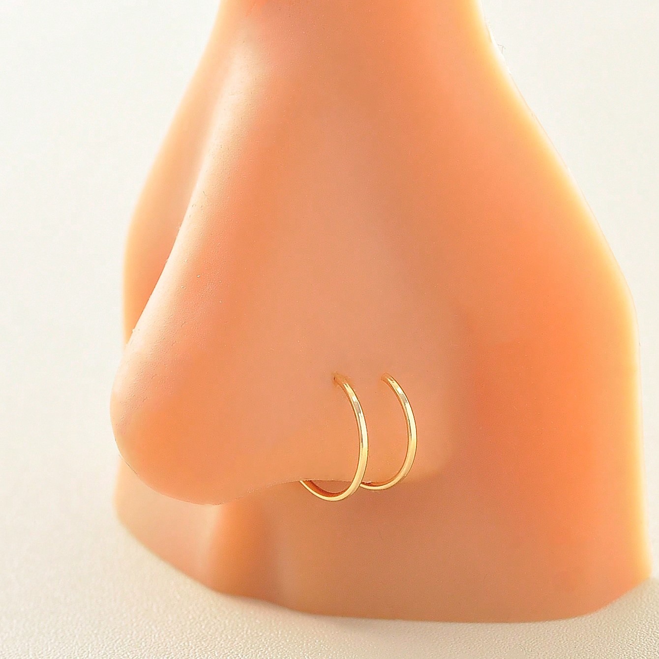 Nasenpiercing U-förmiger Geometrischer Ring Aus Edler Legierung_voghion.com
