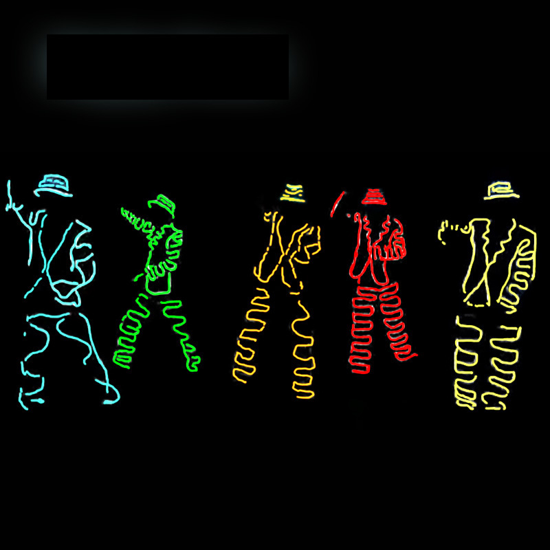 Fluorescente danza ropa el luminoso LED noche Show Jiangnan estilo etapa rendimiento apoyos