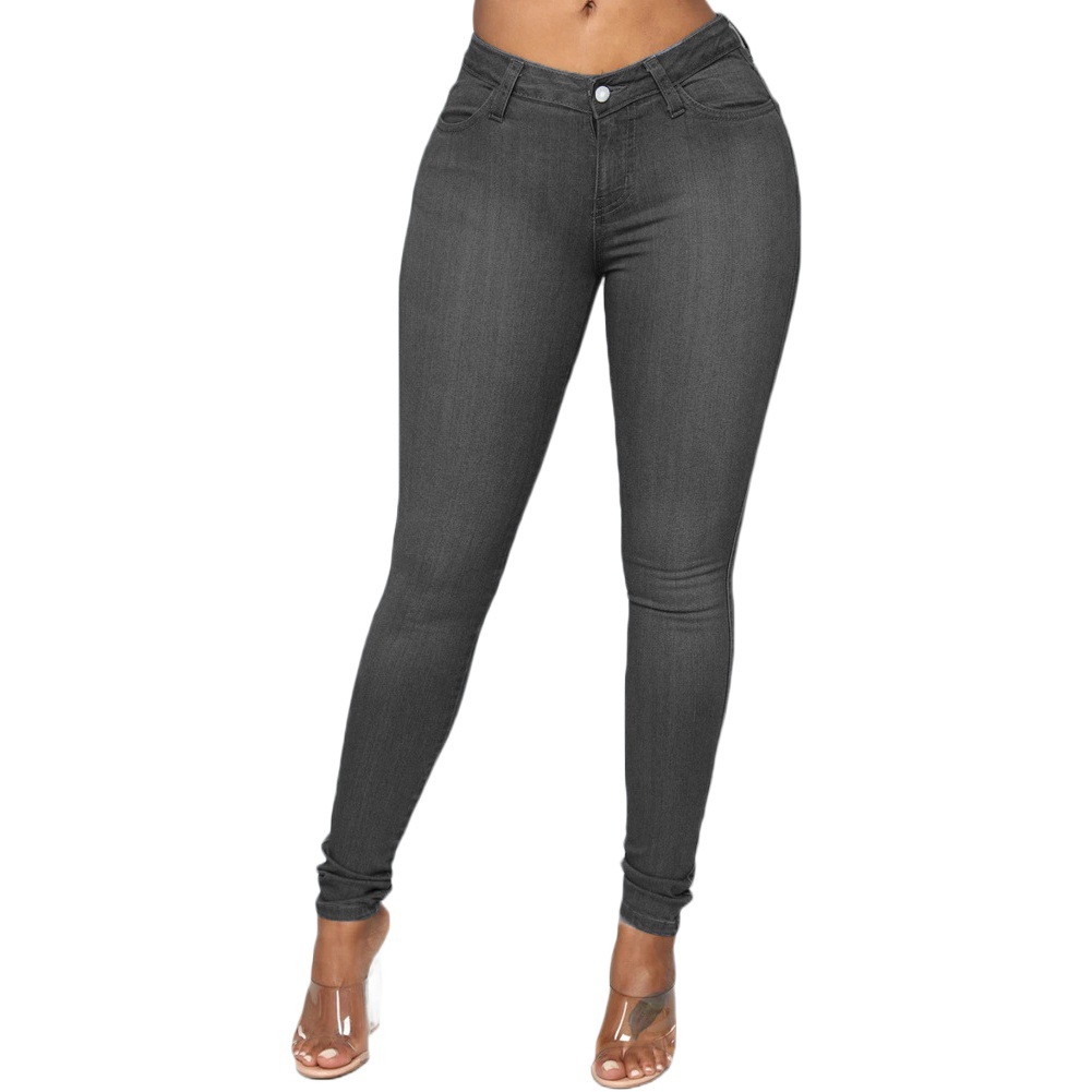 Shorts de mezclilla de moda europea y americana transfronterizos 2026, lavados, de alta elasticidad, ajustados, tallas grandes, con efecto levanta glúteos para mujer, en stock.