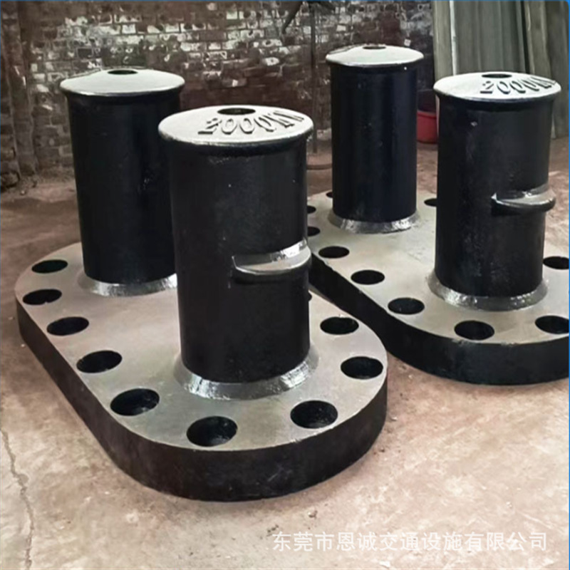 中山供应码头350KN系船柱 铸铁550KN系榄桩拉力多少双头柱单头柱