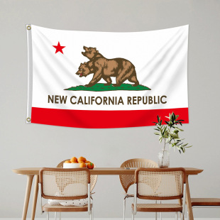 3*5ft �¼�����  4̖ �p�^���� NEW CALIFORNIA FLAG