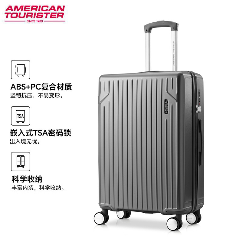 Suitable for Genuine American Travel Brand 28inch Large-Capacity Luggage Suitcase, Trolley Suitcase, Travel Password Lock Suitcase Nm7*18003