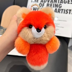 かわいいキツネウサギのぬいぐるみのキーホルダーを卸売りします。