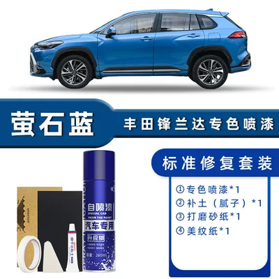 Car Paint Scratch Repair Magic – Avtomobil boya qələmləri - color-classification-fluorite-blue-standard-repair-send-supplementary-soil-simple-tools
