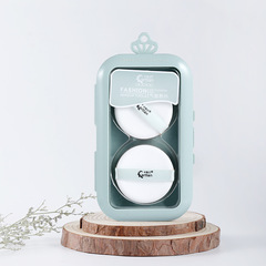 Catalan two-sided puff powder pad, wet and dry dual-use, hydrophilic cotton candy makeup beauty cosmetic sponge foundation pad