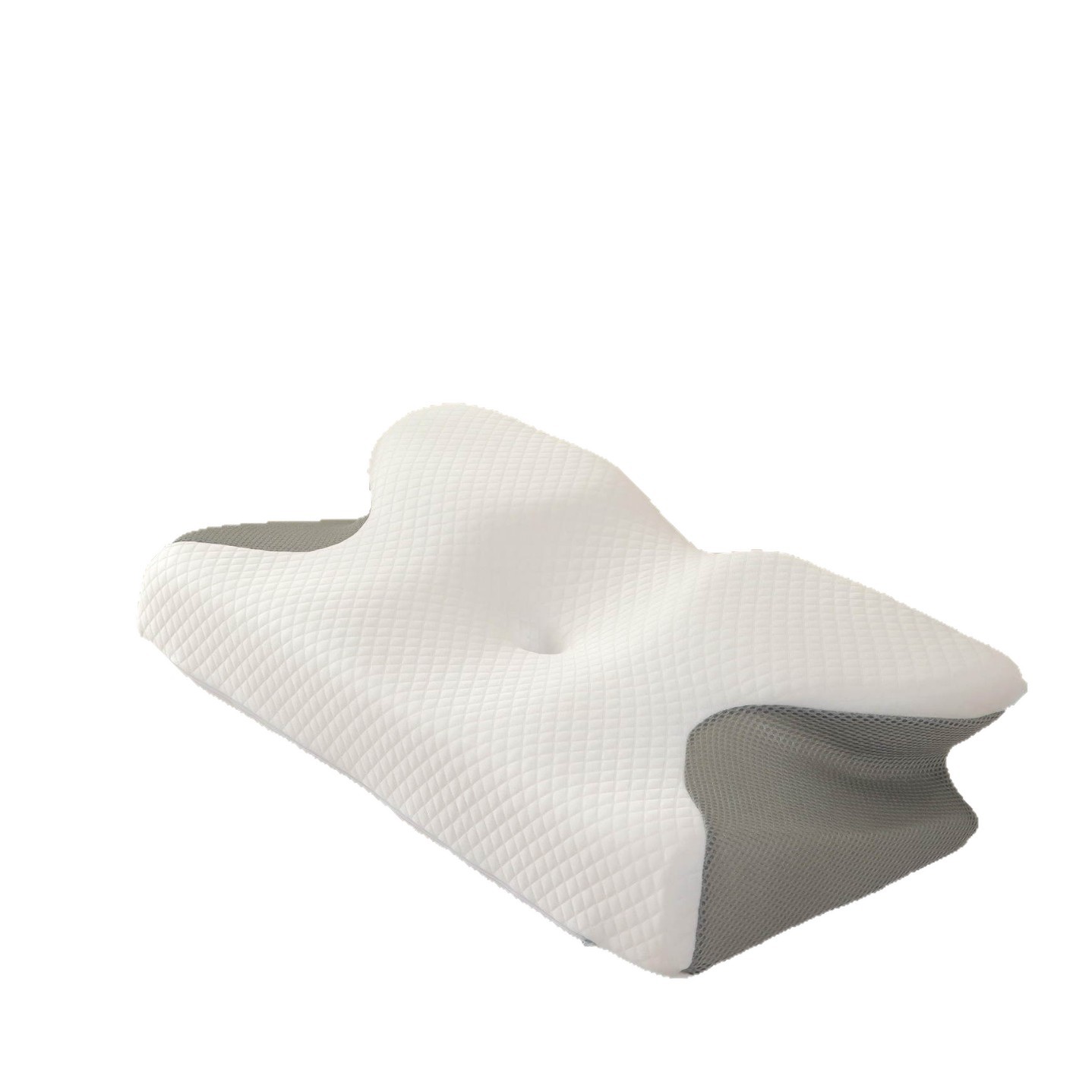 Almohada de memoria de Amazon, protección ergonómica de columna cervical para el sueño, rebote lento, almohada de mariposa, núcleo de almohada de espuma viscoelástica,