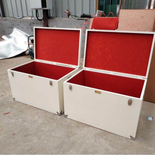 390 * 260 * 610 caja de explosivos de fibra de vidrio 24 kg de cajas de almacenamiento de artefactos incendiarios de doble hombro caja detonadora