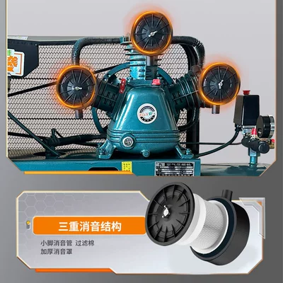 Hava kompressorları – electric motor, diesel engine