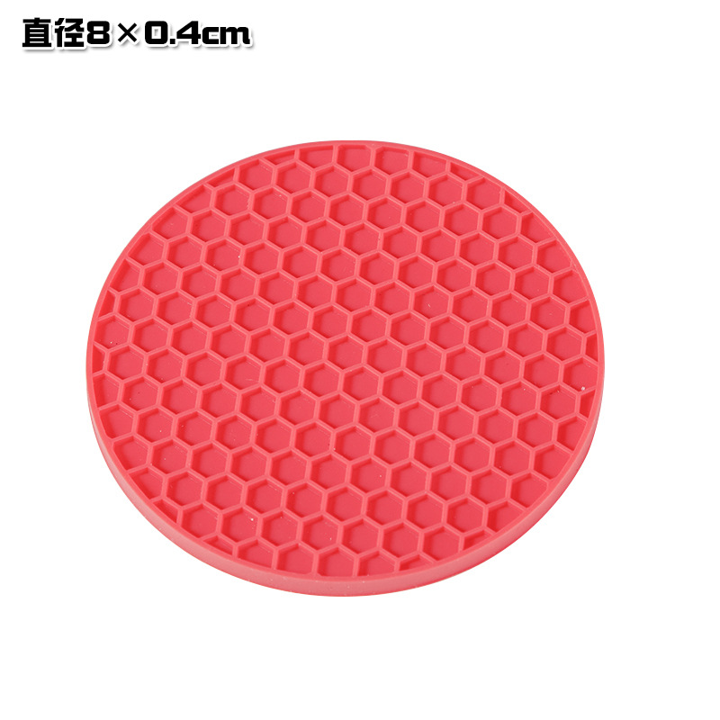 [Φ8 × 0.4cm 코스터] 중국 빨강