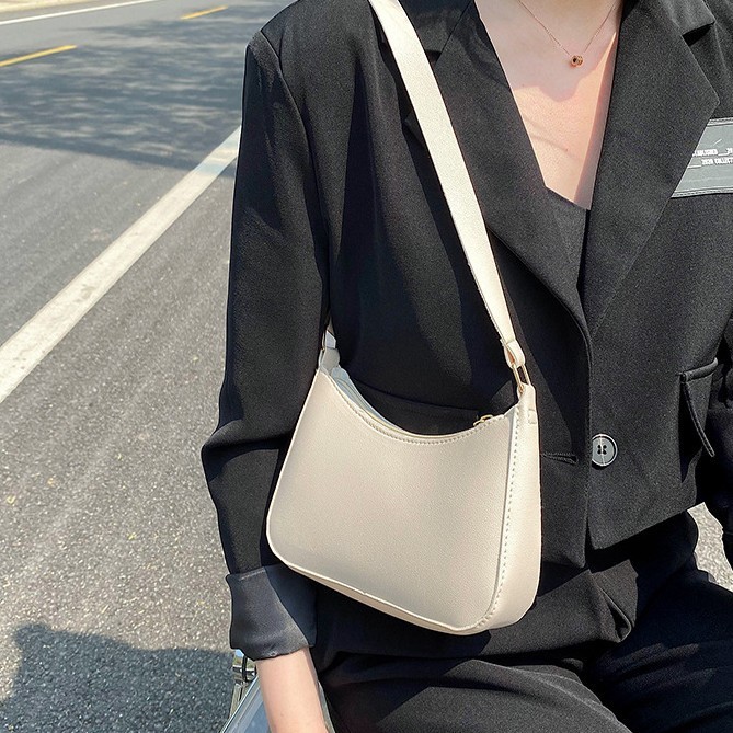 Bags for Women 2026 New Fashion Korean Style Simple Crossbody Bag Ladies Casual Bag Shoulder Bag Underarm Handbag Trendy