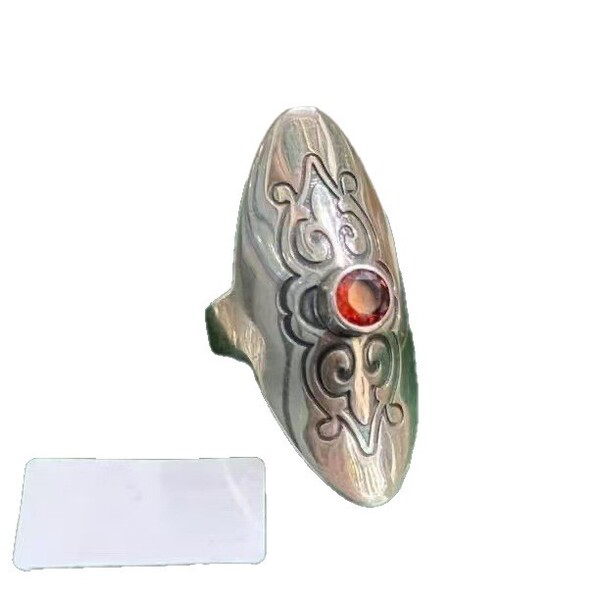 Ethnic design long retro universal fashionable classic ring