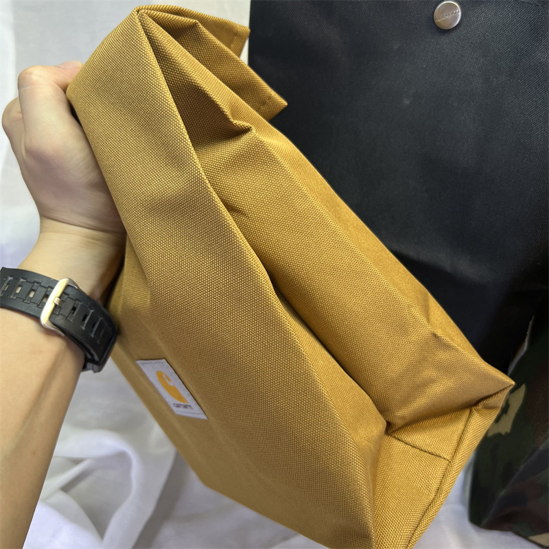 Carhartt wip潮牌カードハートバッグオックスフォード布ランチバッグ弁当袋野潮流手提げ袋