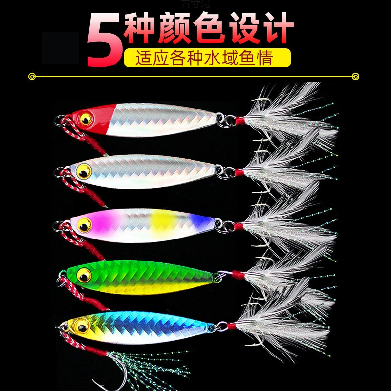 Tieban Luya Bait Sequin Luya Problem Bait Freshwater Wild Fishing Special Problem Bait Long-distance Mouth Special Luya Equipment Wholesale