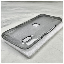 透黑色简约适用黑鲨2手机软壳透明轻超薄tpu硅胶圆弧边防摔保护套