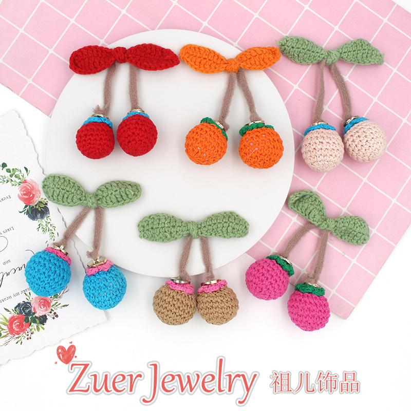 Woven children's pendant handmade