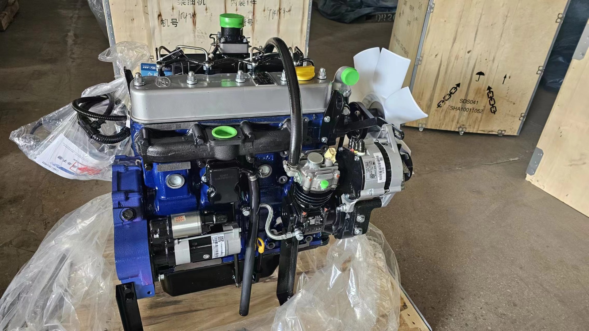 Yunnei Engine Yn4H055-34Ve Diesel Engine for Loaders, Special Diesel Engine for Small Forklifts