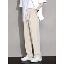 N 99191 Men's Wide Leg Trousers �ļ��������� �羳ŷ��