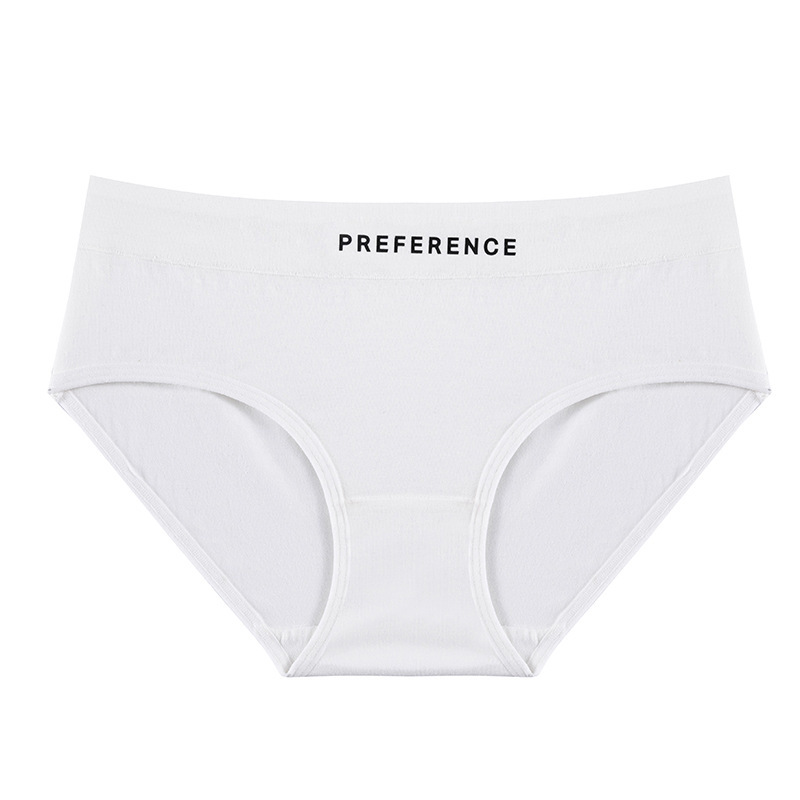 Ropa interior de algodón de las mujeres de algodón antibacteriano entrepierna Mediados de cintura de las mujeres respirables chicas japonesas de alta apariencia de las mujeres al por mayor image 6