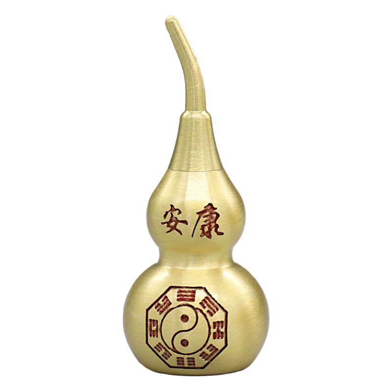 Медные украшения из тыквы Чистая латунь открытые сплетни счастливая тыква украшение для домашнего офиса ремесленные подарки оптом