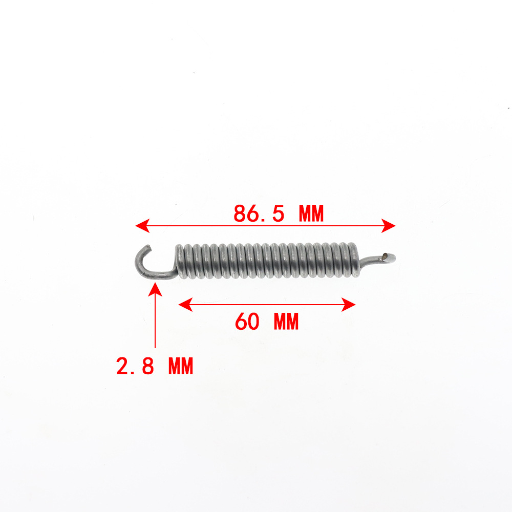 Resorte de tensión de alta calidad para motocicleta y automóvil